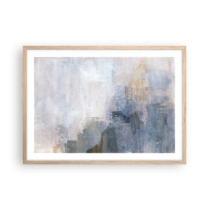 Póster en marco roble claro - Tonos de color - 70x50 cm