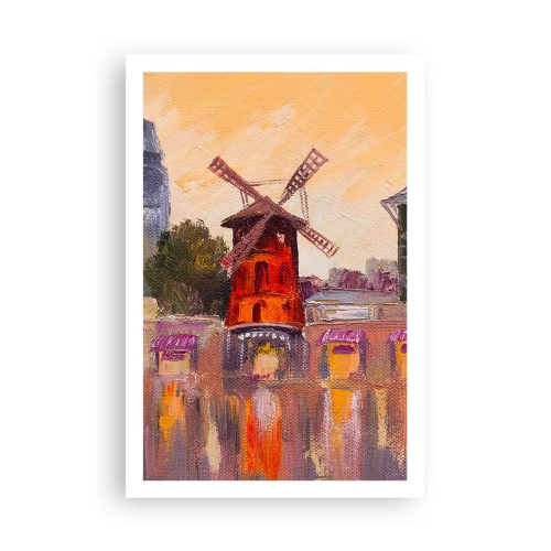 Póster - Iconos parisinos - Moulin Rouge - 61x91 cm