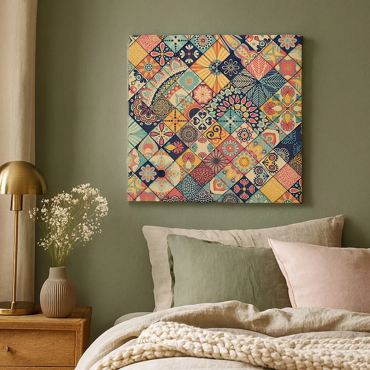 Cuadro sobre lienzo - Impresión de Imagen - Clima marroquí - 30x30 cm