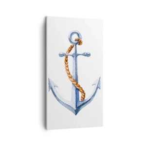 Cuadro sobre lienzo - Impresión de Imagen - ¡Ah, aventura! - 45x80 cm