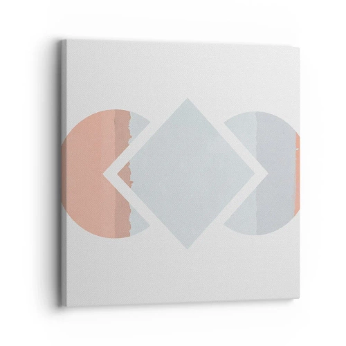 Cuadro sobre lienzo - Impresión de Imagen - Arte geométrico - 30x30 cm