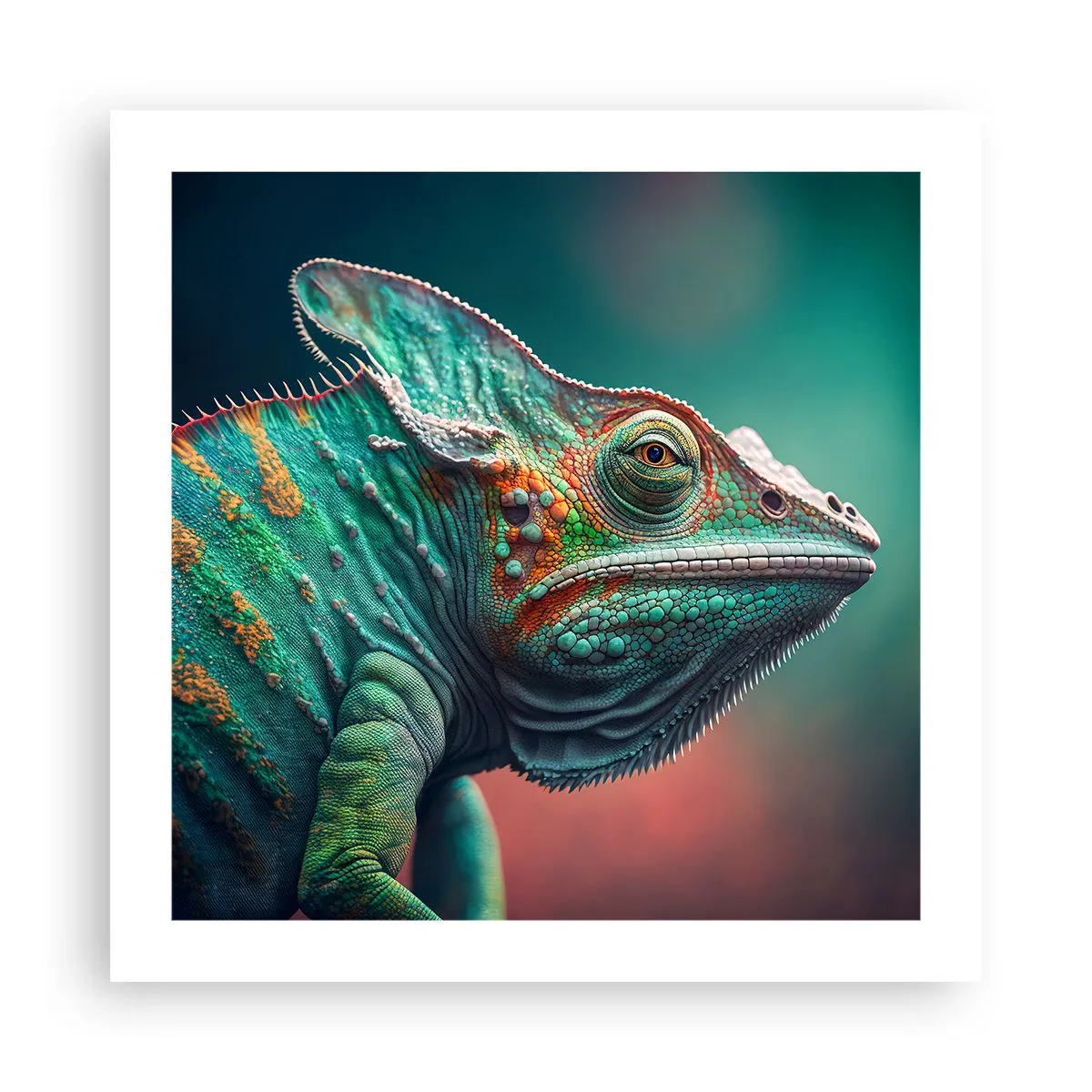 Póster - ¿Puedes verme? No está bien... - 50x50 cm