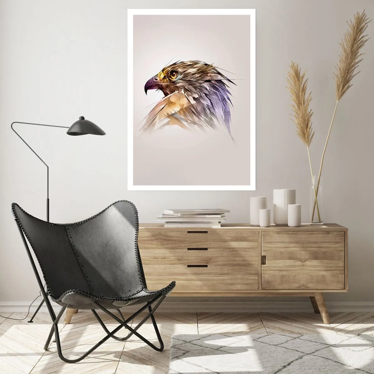 Póster - Retrato de un guerrero - 61x91 cm