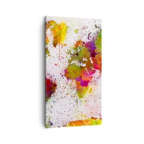Cuadro sobre lienzo - Impresión de Imagen - De alguna manera, simplemente quedó así - 45x80 cm