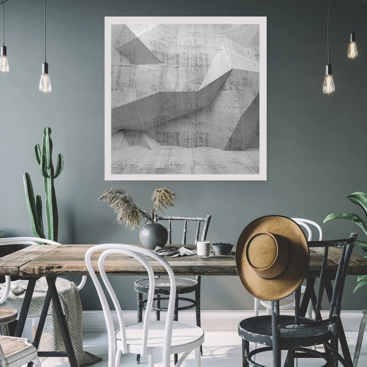 Póster - Un verdadero desafío - 30x30 cm