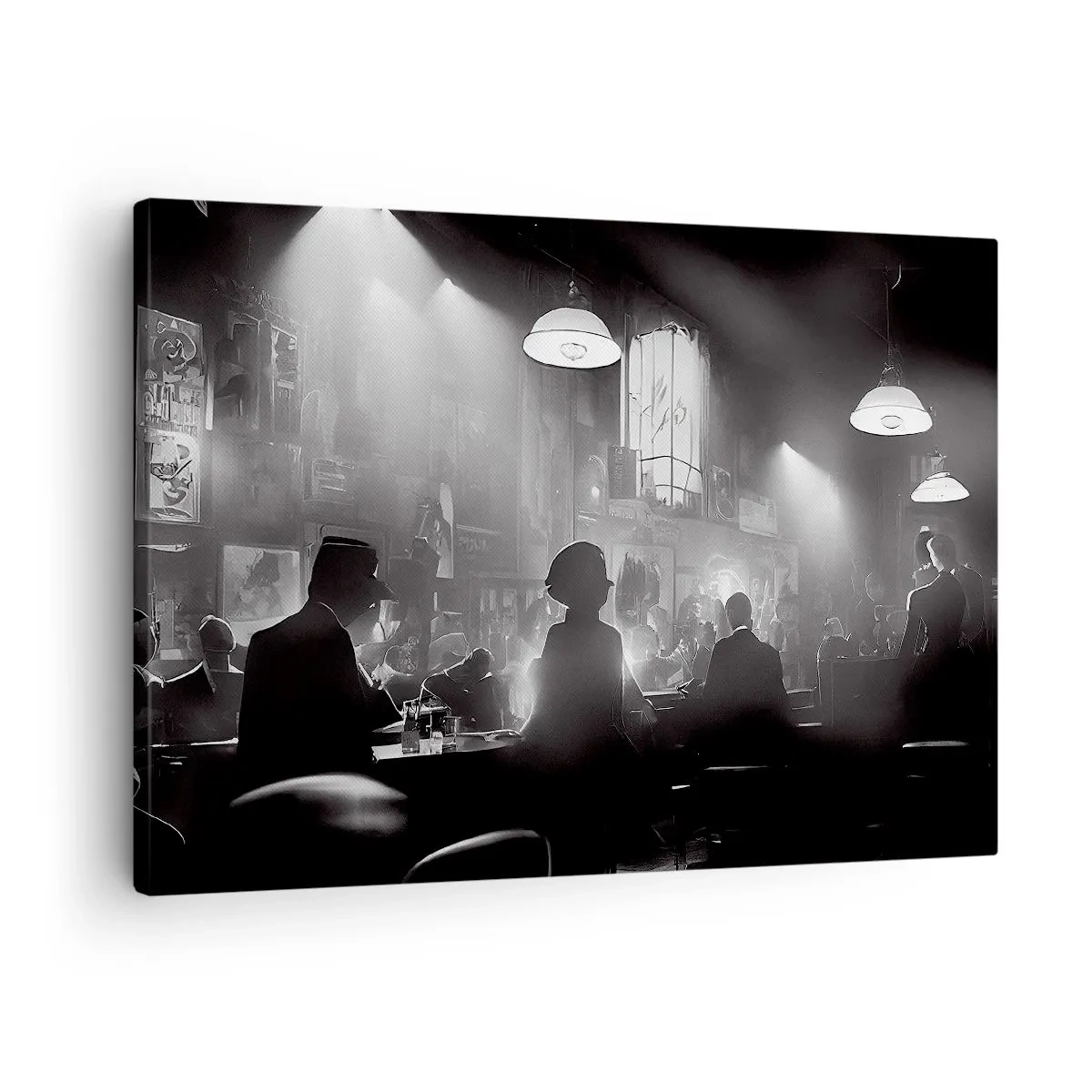 Cuadro sobre lienzo - Impresión de Imagen - En clave de jazz - 70x50 cm