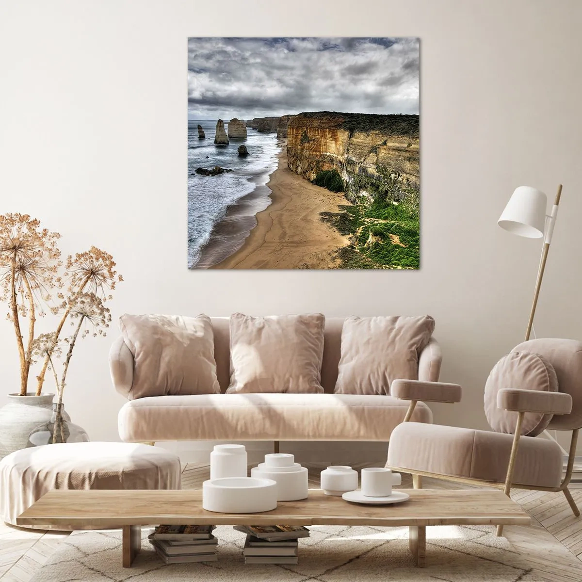 Cuadro sobre lienzo - Impresión de Imagen - Belleza en bruto - 70x70 cm