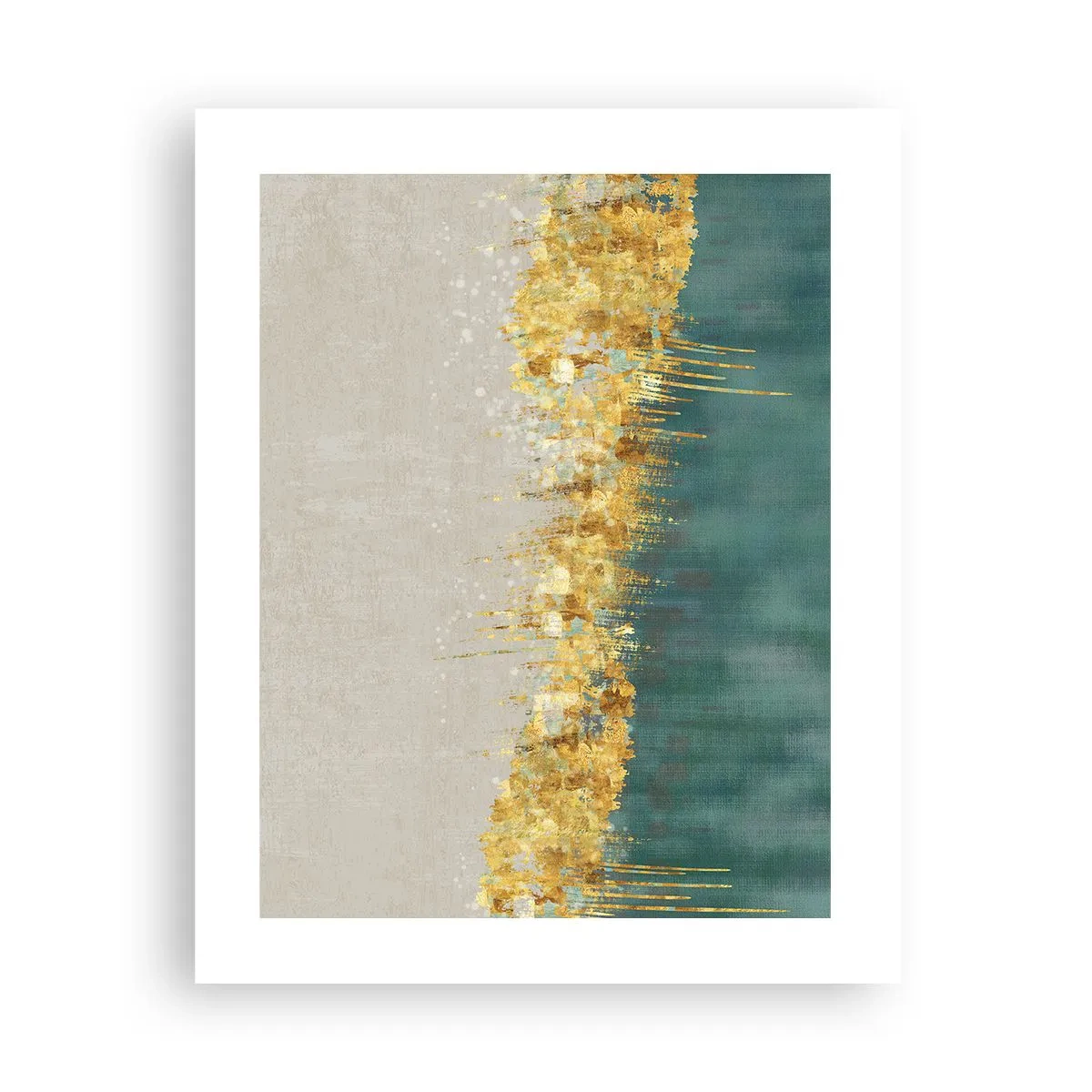 Póster - La frontera dorada - 40x50 cm