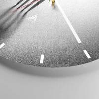 Esfera sin numeración, con rayas