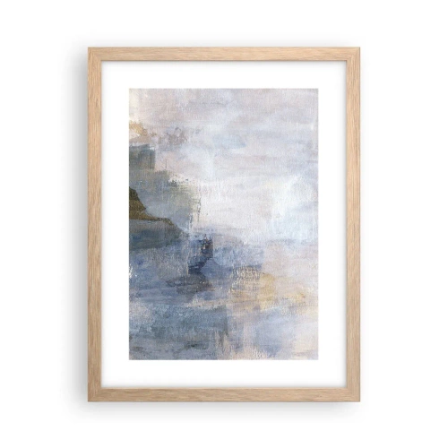Póster en marco roble claro - Tonos de color - 30x40 cm
