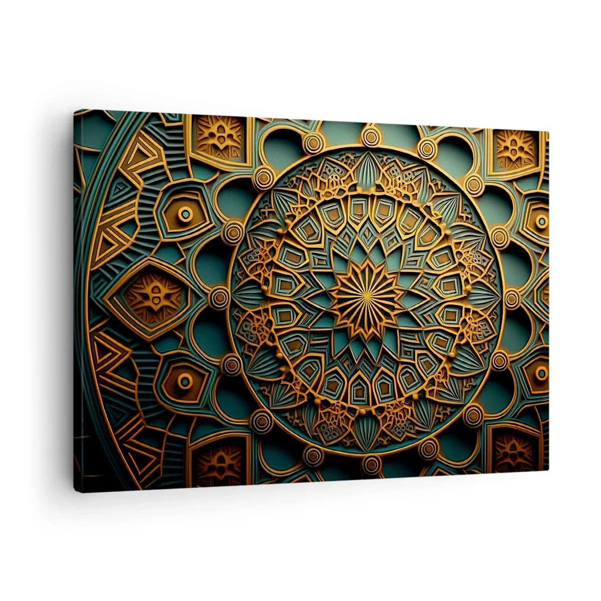 Cuadro sobre lienzo - Impresión de Imagen - En un clima árabe - 70x50 cm