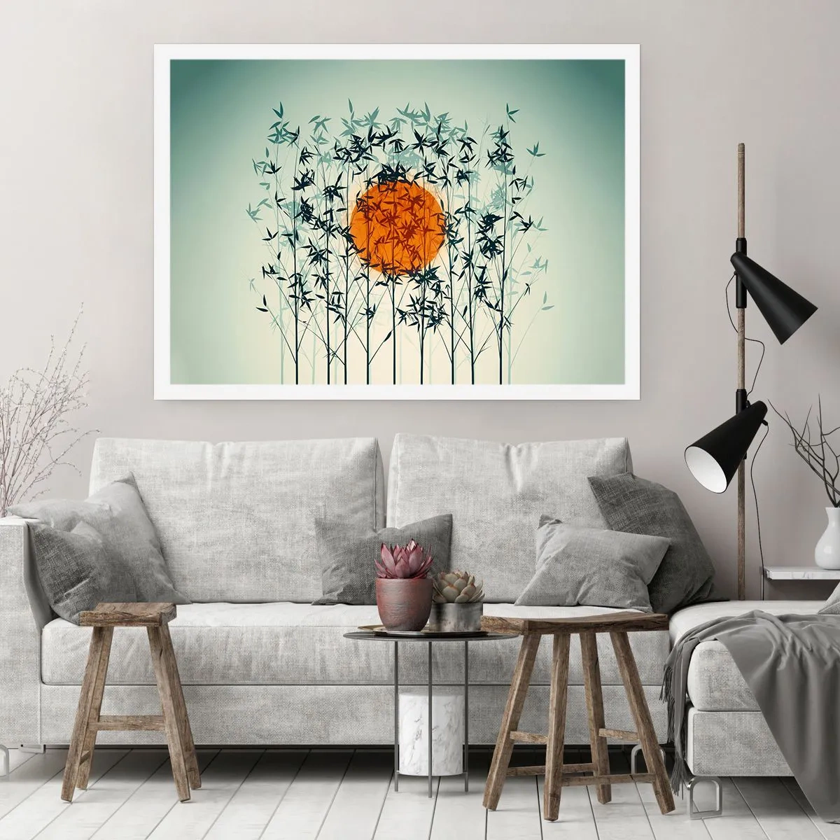 Póster - El sol de Japón - 50x40 cm