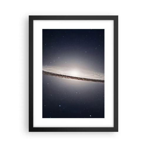 Póster en marco negro - Érase una vez en una galaxia muy, muy lejana.... - 30x40 cm