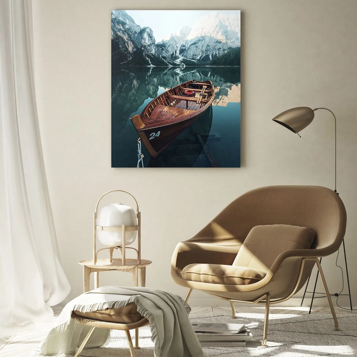 Cuadro sobre vidrio - Impresiones sobre Vidrio - Como pintado en cristal - 70x100 cm