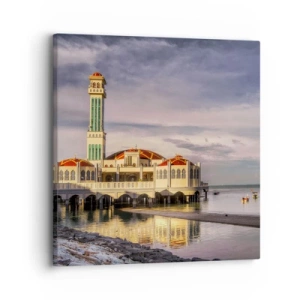 Cuadro sobre lienzo - Impresión de Imagen - Templo de la naturaleza - 30x30 cm