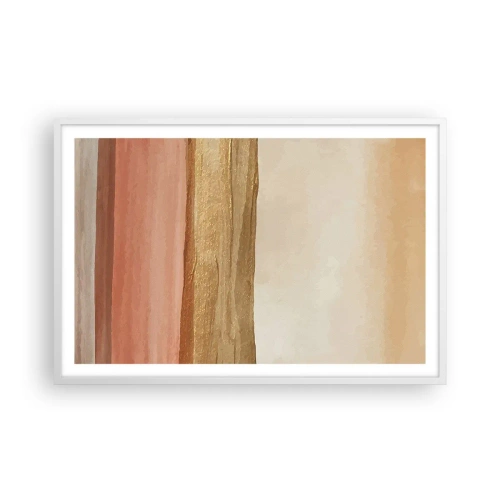 Póster en marco blanco - Composición vertical - 91x61 cm