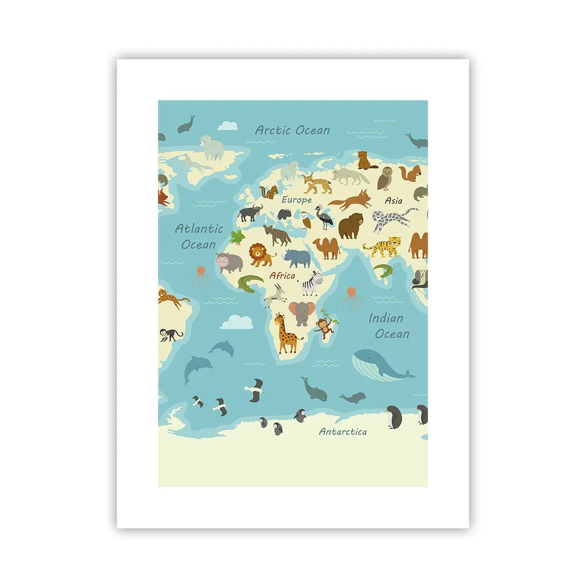 Póster - Buenos vecinos - 30x40 cm