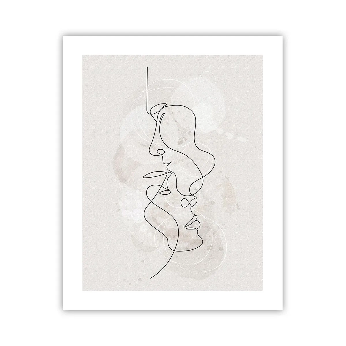 Póster - En un abrazo - 40x50 cm