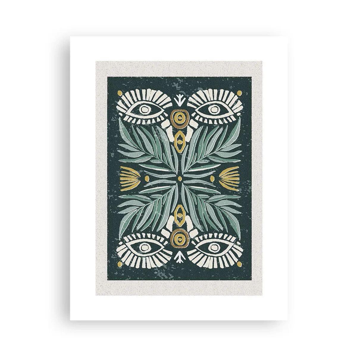 Póster - Como un recorte folclórico - 30x40 cm