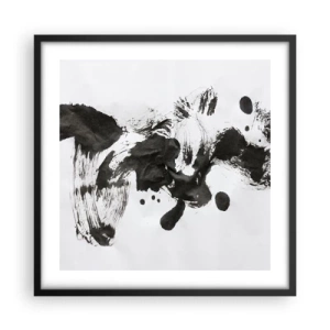 Póster en marco negro - ¿Un método en la locura? - 50x50 cm