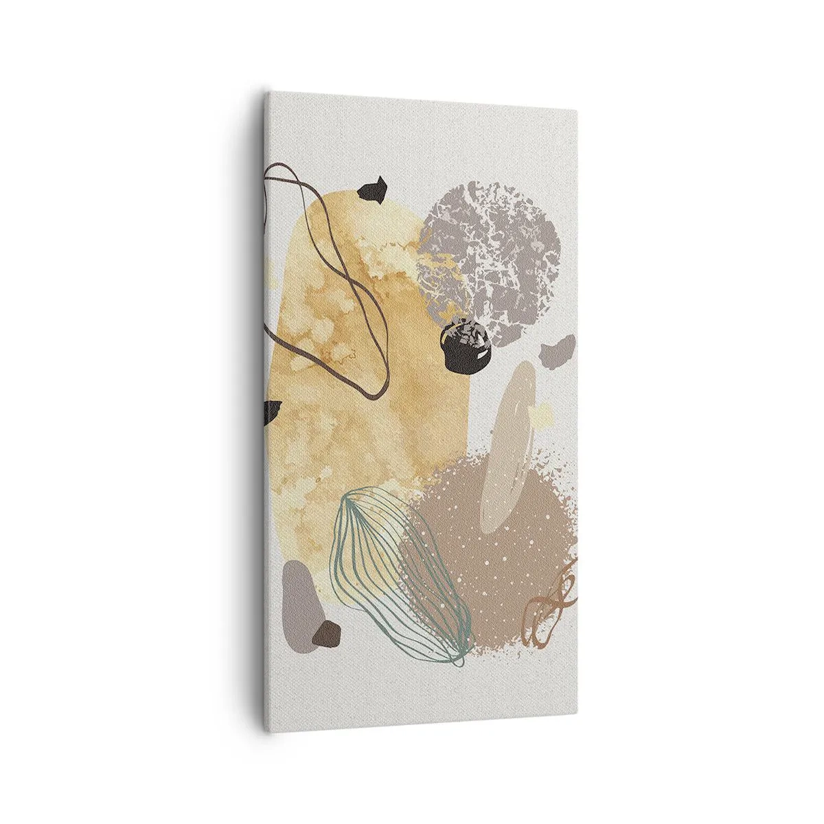 Cuadro sobre lienzo - Impresión de Imagen - Plumología aplicada - 55x100 cm