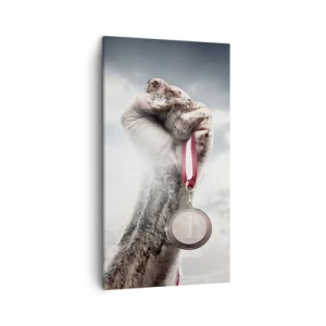 Cuadro sobre lienzo - Impresión de Imagen - Per aspera ad astra - 45x80 cm