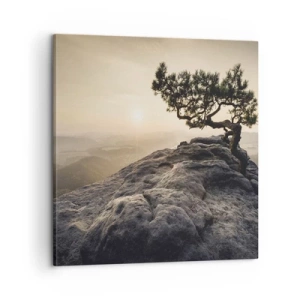 Cuadro sobre lienzo - Impresión de Imagen - La vida se abre camino - 60x60 cm