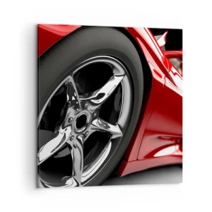 Cuadro sobre lienzo - Impresión de Imagen - Creado para la velocidad - 50x50 cm