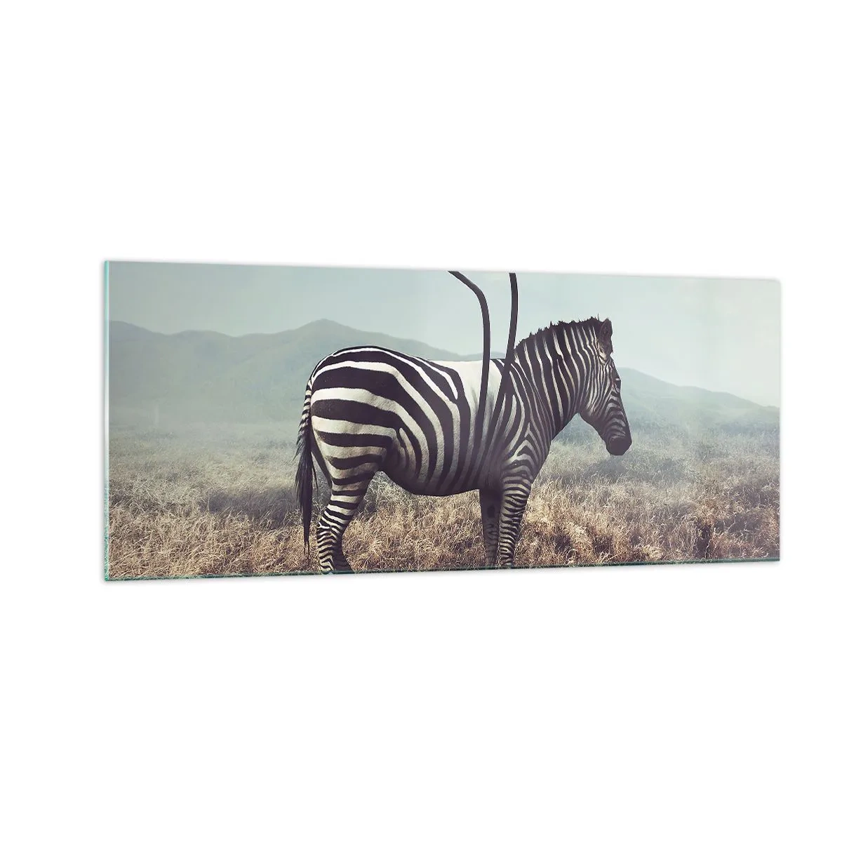 Cuadro sobre vidrio - Impresiones sobre Vidrio - Fallo en Matrix - 100x40 cm