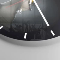 Esfera sin numeración, con rayas