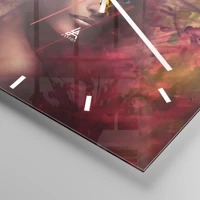 Esfera sin numeración, con rayas