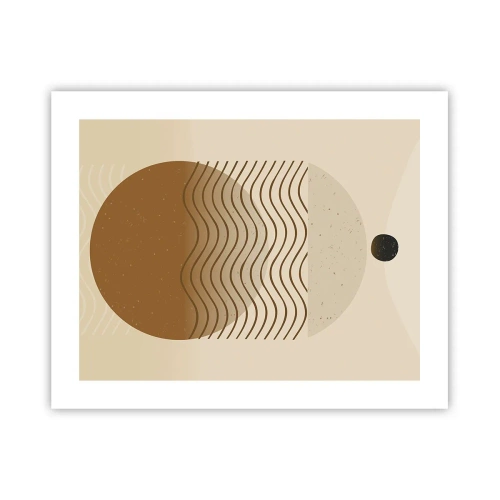 Póster - Sobre el origen de las figuras geométricas - 50x40 cm