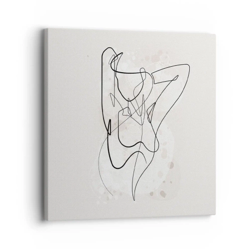 Cuadro sobre lienzo - Impresión de Imagen - El arte de la seducción - 30x30 cm