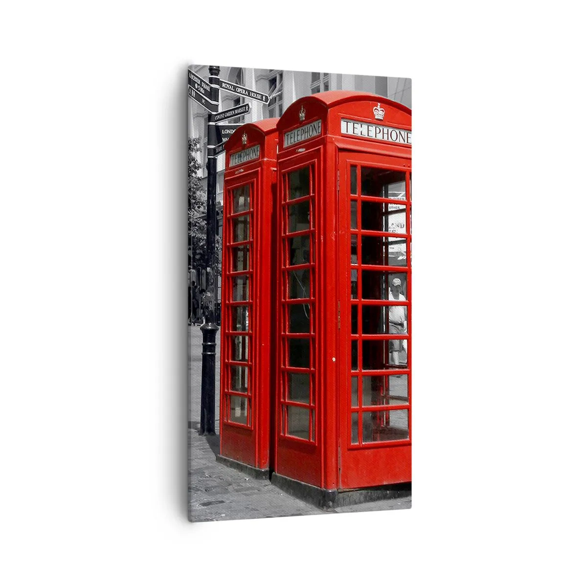 Cuadro sobre lienzo - Impresión de Imagen - , - 55x100 cm