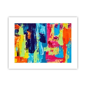 Póster - ¡La vida es hermosa! - 40x30 cm