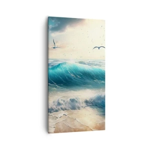 Cuadro sobre lienzo - Impresión de Imagen - La brisa solo para ti - 55x100 cm