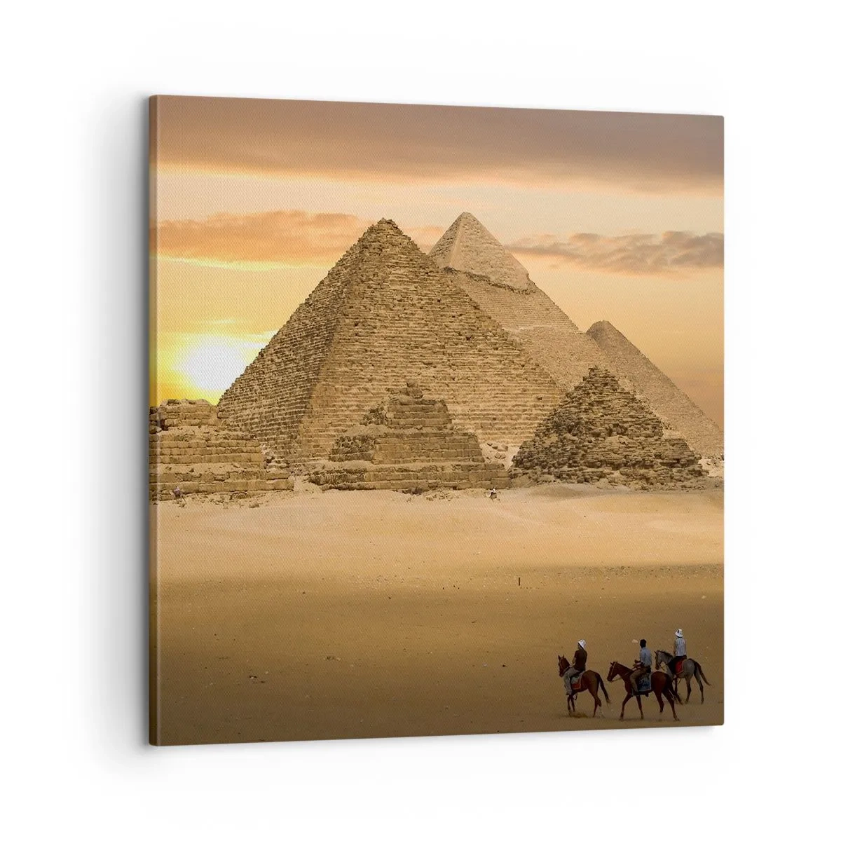 Cuadro sobre lienzo - Impresión de Imagen - Sin cambios desde hace miles de años - 60x60 cm