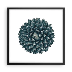 Póster en marco negro - Estrella del desierto - 50x50 cm