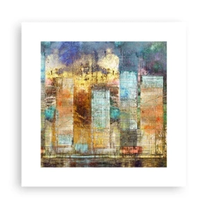 Póster - Metrópolis soleada - 30x30 cm