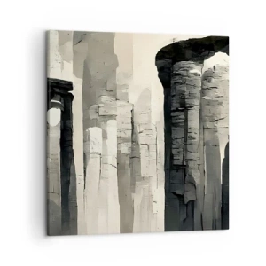 Cuadro sobre lienzo - Impresión de Imagen - La majestuosidad de la antigüedad - 50x50 cm