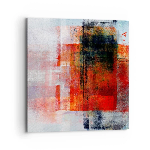 Cuadro sobre lienzo - Impresión de Imagen - Composición brillante - 70x70 cm