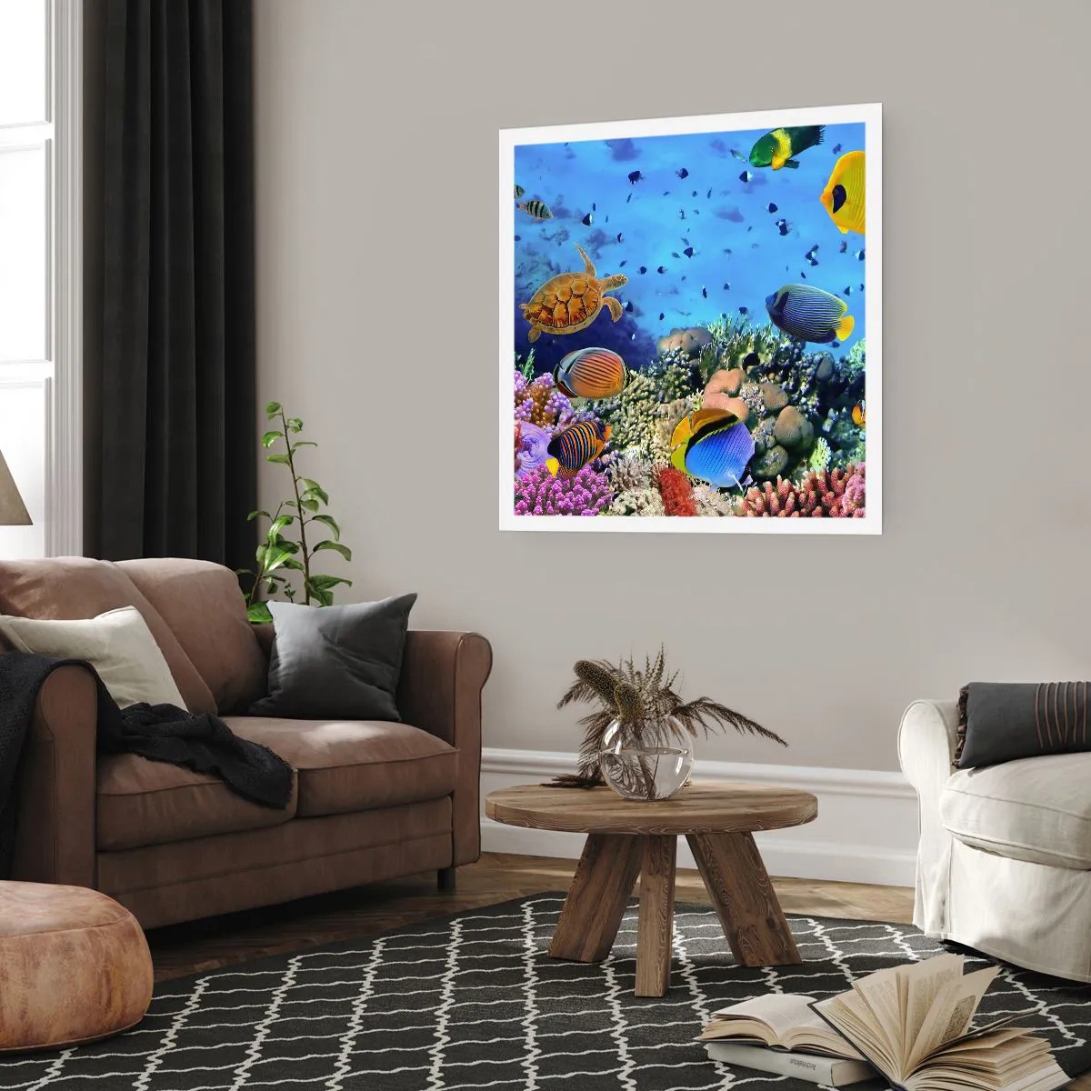 Póster - Y qué sabemos de la vida... - 30x30 cm