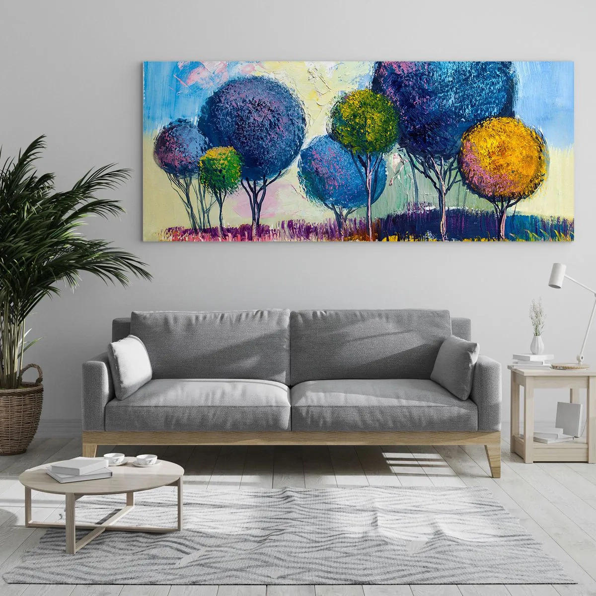 Cuadro sobre vidrio - Impresiones sobre Vidrio - Una esfera: la forma de un ideal - 100x40 cm