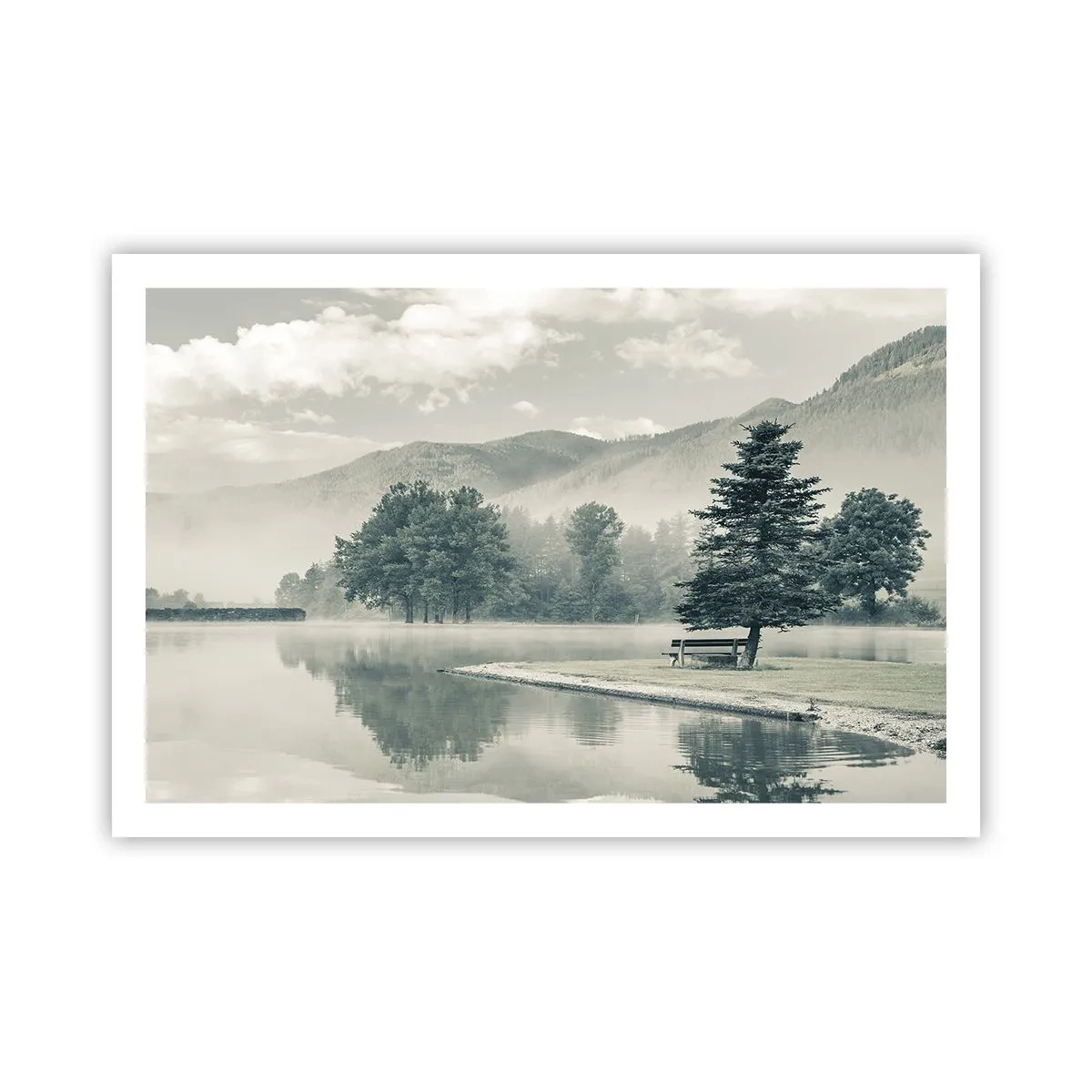 Póster - El lago sigue durmiendo - 91x61 cm