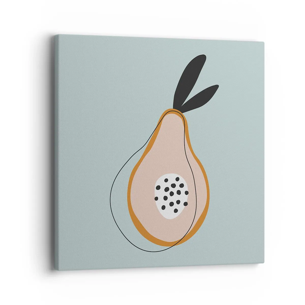 Cuadro sobre lienzo - Impresión de Imagen - El interior de la naturaleza - 40x40 cm