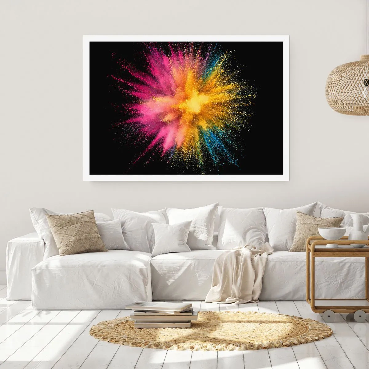 Póster - El nacimiento de los colores - 70x50 cm