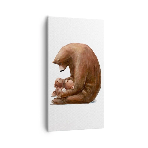 Cuadro sobre lienzo - Impresión de Imagen - Dulces sueños, niños - 55x100 cm