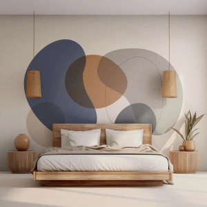 Fotomural Autadhesivo Deluxe Sticker - Gotas de color - Abstracción, Pedazo, Gráficos - 250x175 cm