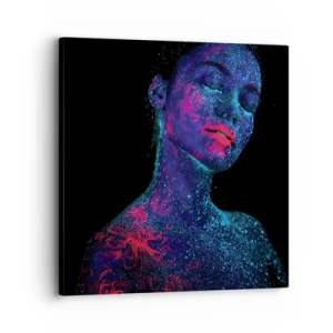 Cuadro sobre lienzo - Impresión de Imagen - En polvo de estrellas - 30x30 cm