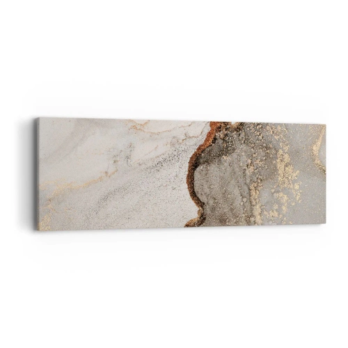 Cuadro sobre lienzo - Impresión de Imagen - En la frontera de los colores - 90x30 cm